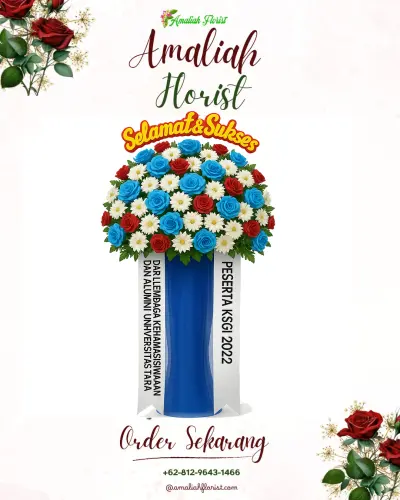 Standing Flower di Air Raja